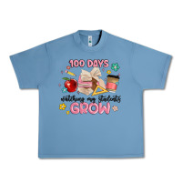 Pebble Blue 100 days of watching my students grow Urban Heavy Tee - MaliasSmallBusiness