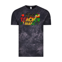 Cloud Black black teacher magic juneteenth Vintage Tee - MaliasSmallBusiness