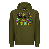 Army Green bead up bitches itsmy birthday cg (1) Premium Hoodie - CowGirlArtShop