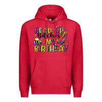 Cardinal bead up bitches itsmy birthday cg (1) Premium Hoodie - CowGirlArtShop
