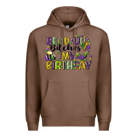 Chestnut bead up bitches itsmy birthday cg (1) Premium Hoodie - CowGirlArtShop