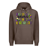Coffee bead up bitches itsmy birthday cg (1) Premium Hoodie - CowGirlArtShop