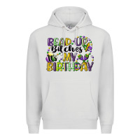 Dove Grey bead up bitches itsmy birthday cg (1) Premium Hoodie - CowGirlArtShop