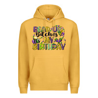 Mustard bead up bitches itsmy birthday cg (1) Premium Hoodie - CowGirlArtShop