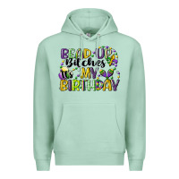 Seafoam bead up bitches itsmy birthday cg (1) Premium Hoodie - CowGirlArtShop