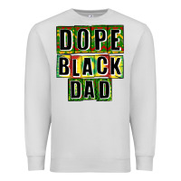 Dove Grey dope black dad Premium Sweatshirt - CowGirlArtShop