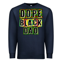 Navy dope black dad Premium Sweatshirt - CowGirlArtShop