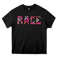 Black race Heavy Core Tee - JahusDesignShop
