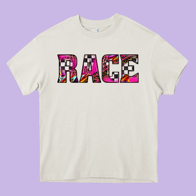 Race Heavy Core Tee Designed By Jahusdesignshop