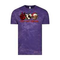 Cloud Purple peace love christmas Vintage Tee - JahusDesignShop