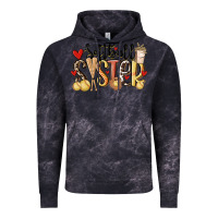 Cloud Black softball sister Vintage Hoodie - MaliasSmallBusiness