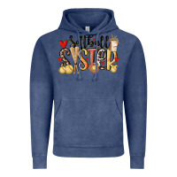 Vintage Denim softball sister Vintage Hoodie - MaliasSmallBusiness