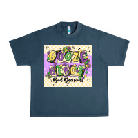 Midnight Navy booze beads Urban Heavy Tee - MaliasSmallBusiness