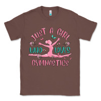 Chestnut just a girl who loves gymnastics Classic Tee - MaliasSmallBusiness