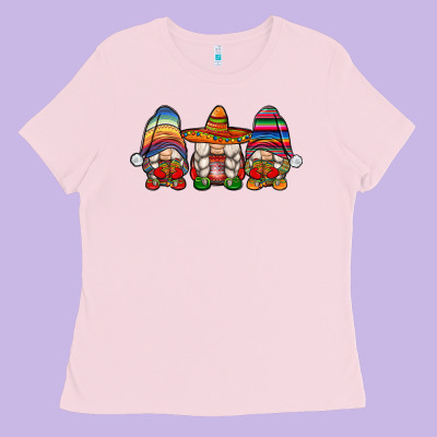 Mexican Gnomes Ladies Tee Designed By Jahusdesignshop
