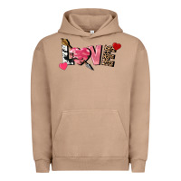 Pigment Burro love valentine's day Urban Hoodie - FaDigitalArtStudio