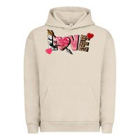 Pigment French Oak love valentine's day Urban Hoodie - FaDigitalArtStudio