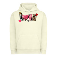 Pigment Pistachio love valentine's day Urban Hoodie - FaDigitalArtStudio