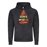Vintage Black serape tooled leather arrowhead Vintage Hoodie - Jasminsmagicworld