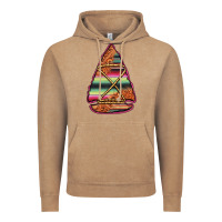 Vintage Coffee serape tooled leather arrowhead Vintage Hoodie - Jasminsmagicworld