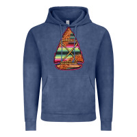 Vintage Denim serape tooled leather arrowhead Vintage Hoodie - Jasminsmagicworld