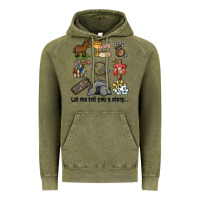 Vintage Olive let me tell you a story Vintage Hoodie - MaliasSmallBusiness