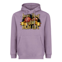 Lavender livin that sports mom life Heavyweight Hoodie - CowGirlArtShop