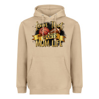 Mushroom livin that sports mom life Heavyweight Hoodie - CowGirlArtShop