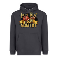Smoke livin that sports mom life Heavyweight Hoodie - CowGirlArtShop