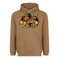 Toasted Coconut livin that sports mom life Heavyweight Hoodie - CowGirlArtShop