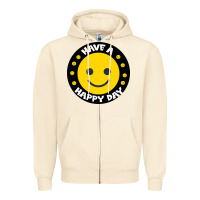 Sandshell Have A Happy Day Zipper Hoodie - Bettercallsaul