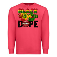 Cardinal black woman are dope Premium Sweatshirt - CowGirlArtShop