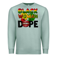 Seafoam black woman are dope Premium Sweatshirt - CowGirlArtShop