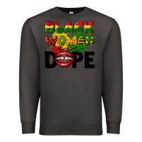 Smoke black woman are dope Premium Sweatshirt - CowGirlArtShop