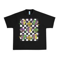 Black mardi gras Urban Heavy Tee - MaliasSmallBusiness