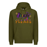 Army Green beads please Premium Hoodie - CowGirlArtShop