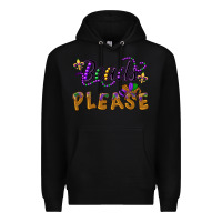 Black beads please Premium Hoodie - CowGirlArtShop