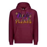 Burgundy beads please Premium Hoodie - CowGirlArtShop