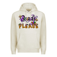 Oatmeal Heather beads please Premium Hoodie - CowGirlArtShop
