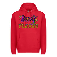 Red beads please Premium Hoodie - CowGirlArtShop