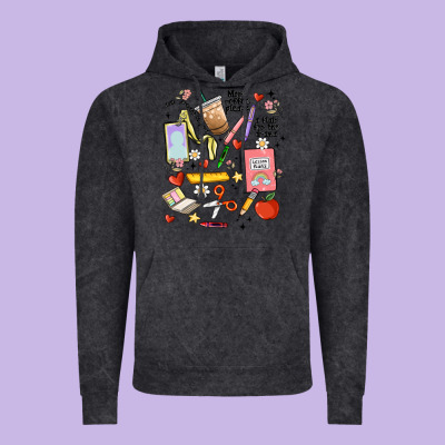 Can't Talk Right Now Doing Teacher Stuff Vintage Hoodie Designed By Maliassmallbusiness