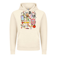 Vintage Artic can't talk right now doing teacher stuff Vintage Hoodie - MaliasSmallBusiness