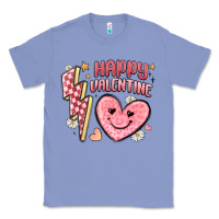 Colony Blue happy valentine heart Classic Tee - MaliasSmallBusiness