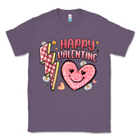 Lavender happy valentine heart Classic Tee - MaliasSmallBusiness