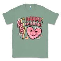 Sage happy valentine heart Classic Tee - MaliasSmallBusiness