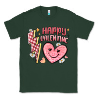 Sports Green happy valentine heart Classic Tee - MaliasSmallBusiness