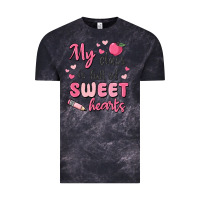 Cloud Black my class is full of sweet hearts Vintage Tee - MaliasSmallBusiness