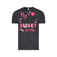 Vintage Black my class is full of sweet hearts Vintage Tee - MaliasSmallBusiness
