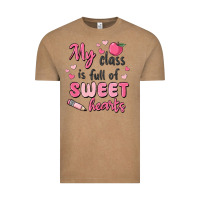 Vintage Coffee my class is full of sweet hearts Vintage Tee - MaliasSmallBusiness