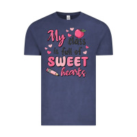 Vintage Denim my class is full of sweet hearts Vintage Tee - MaliasSmallBusiness
